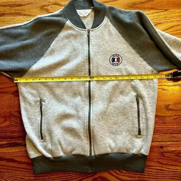 Christian Dior Monsieur Zip Up Sweatshirt Sweater - Vintage - Large - Picture 5 of 10